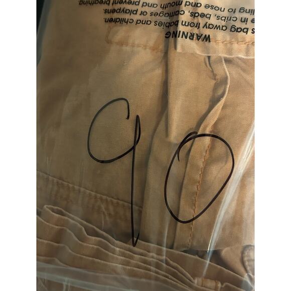 Polo Ralph Lauren Military Surplus Shorts Mens 34 Orange Cargo Utility Y2K - Picture 9 of 9